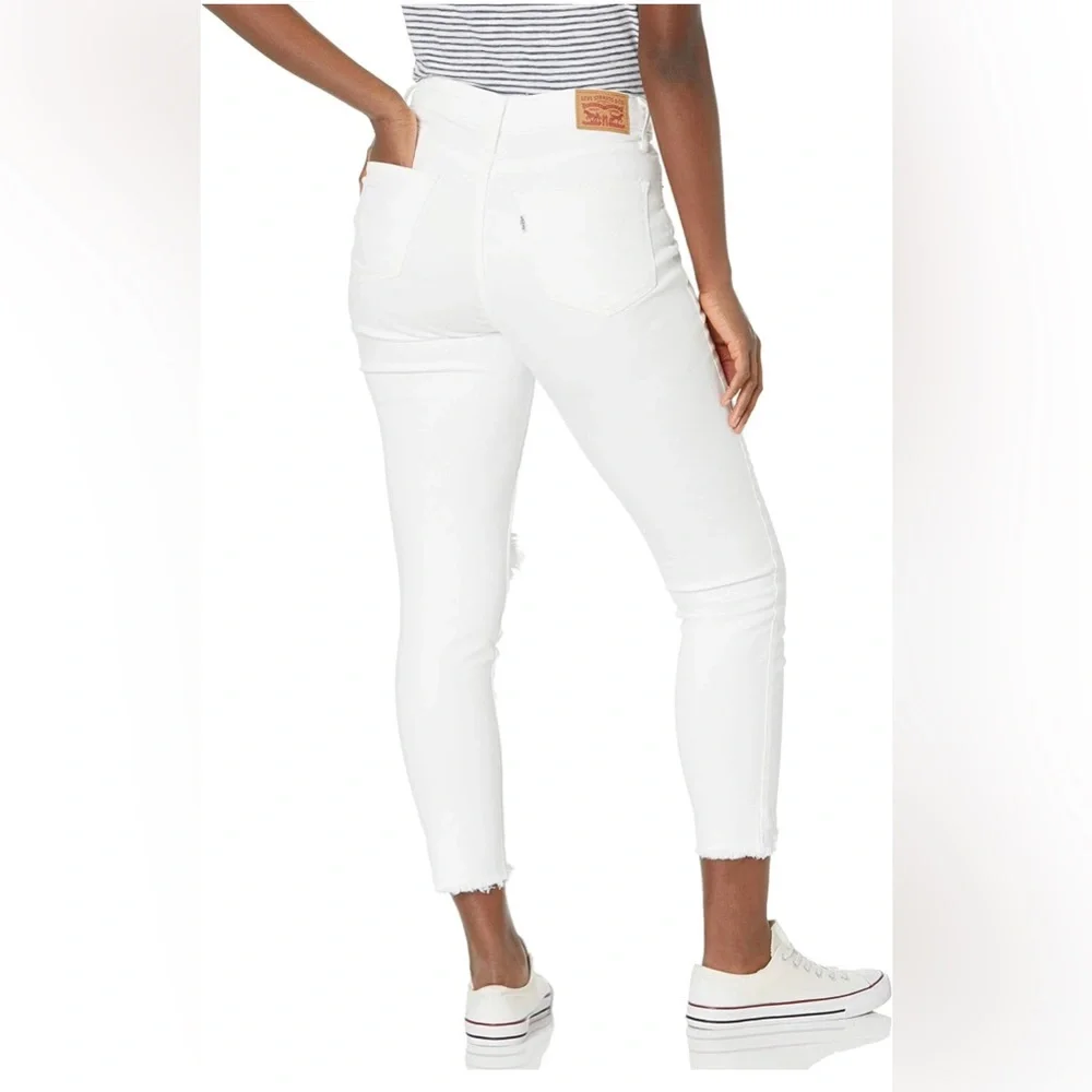 Levi's Women's 721 High Rise Skinny Ankle Jeans - Picture 2 of 5